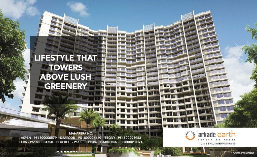 Experience a lifestyle that towers above lush greenery at Arkade Earth in Mumbai Update
